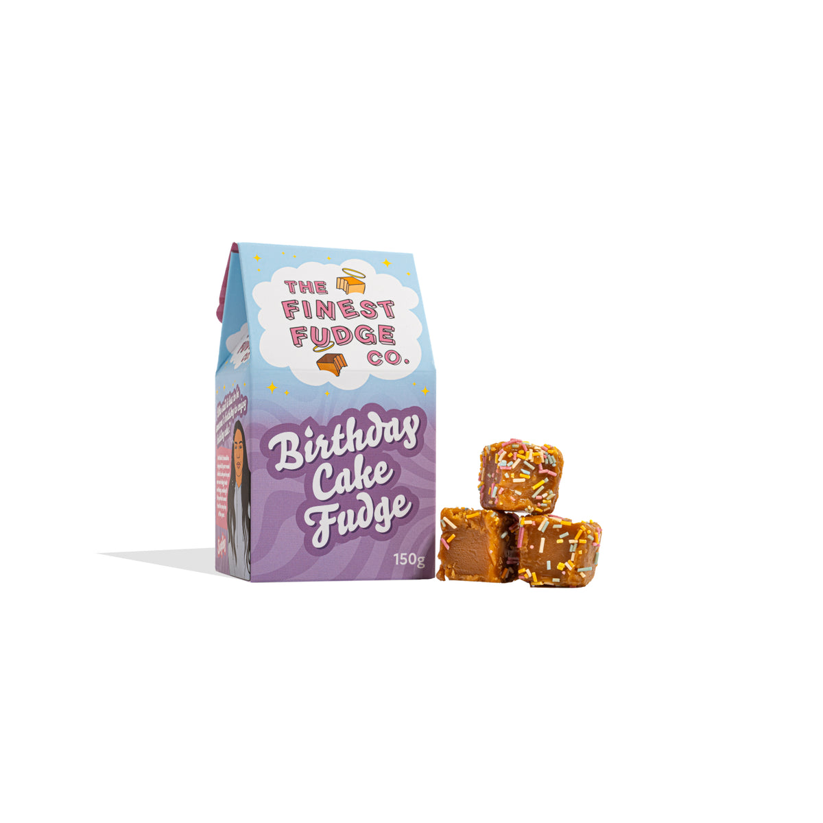 Birthday Cake Crumbly Fudge