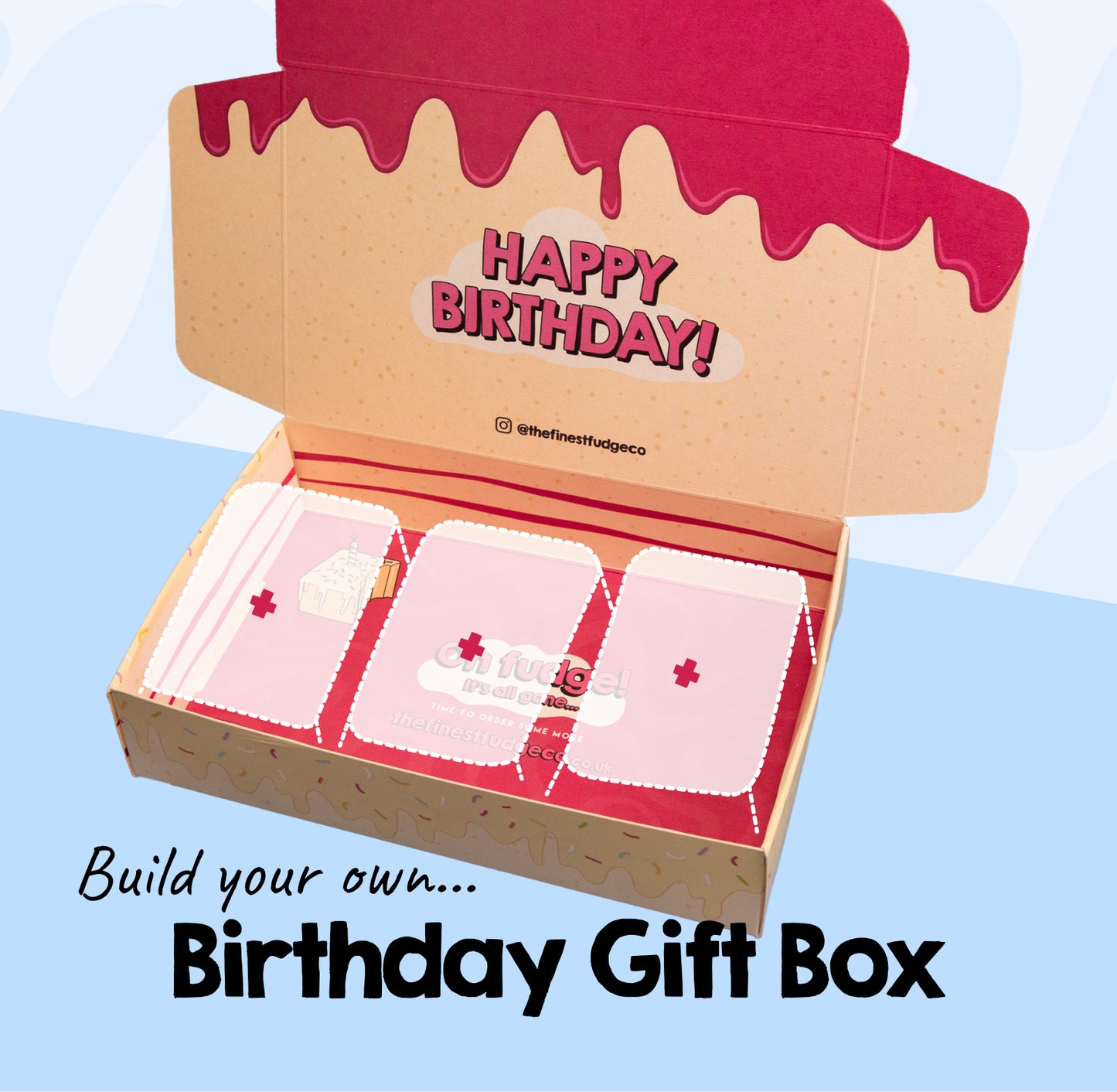 Build your own... Birthday Fudge Gift Box
