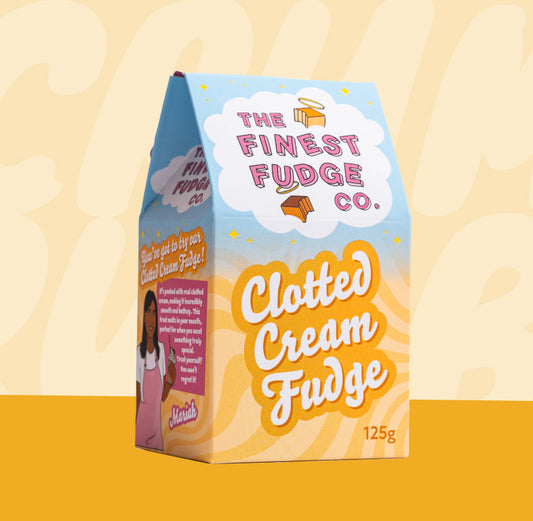 Clotted Cream Crumbly Fudge