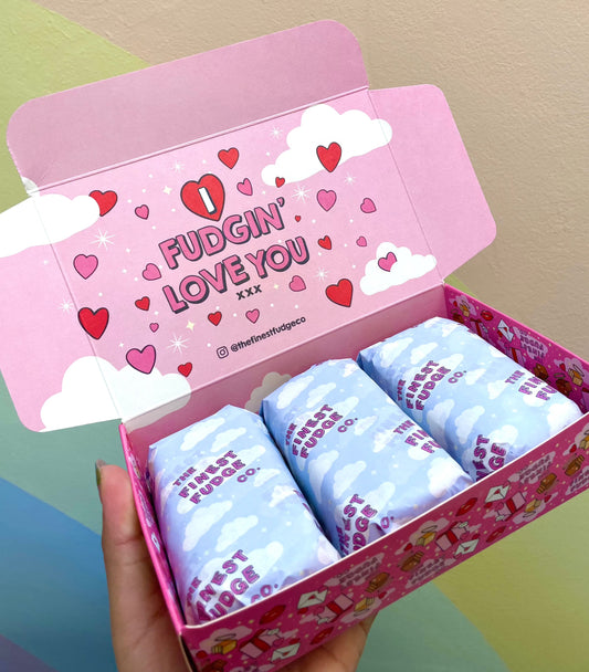 'I Fudgin' Love You' Box Design