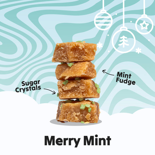 Merry Mint Crumbly Fudge