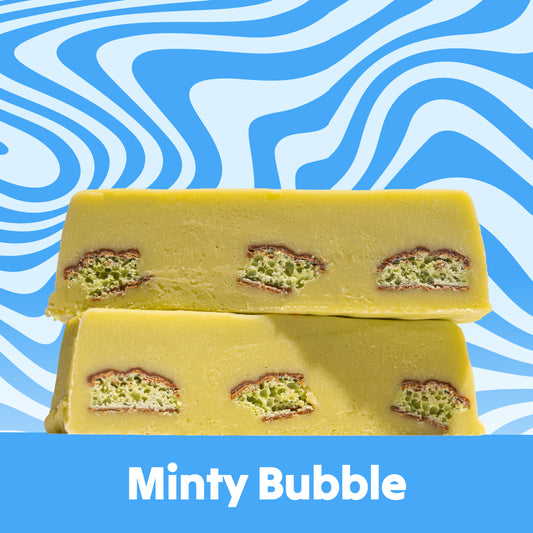 Minty Bubbles Fudge