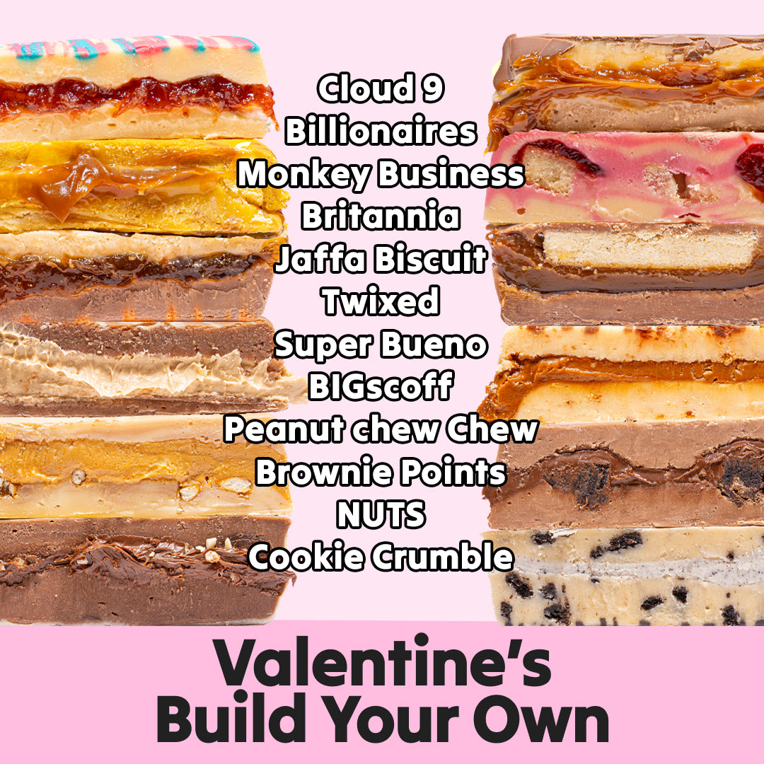 Build your own... Valentine's Fudge Gift Box