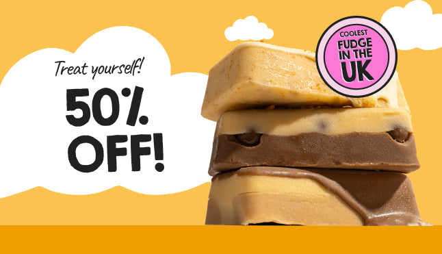 50% Off Fudge? Oh Yes.