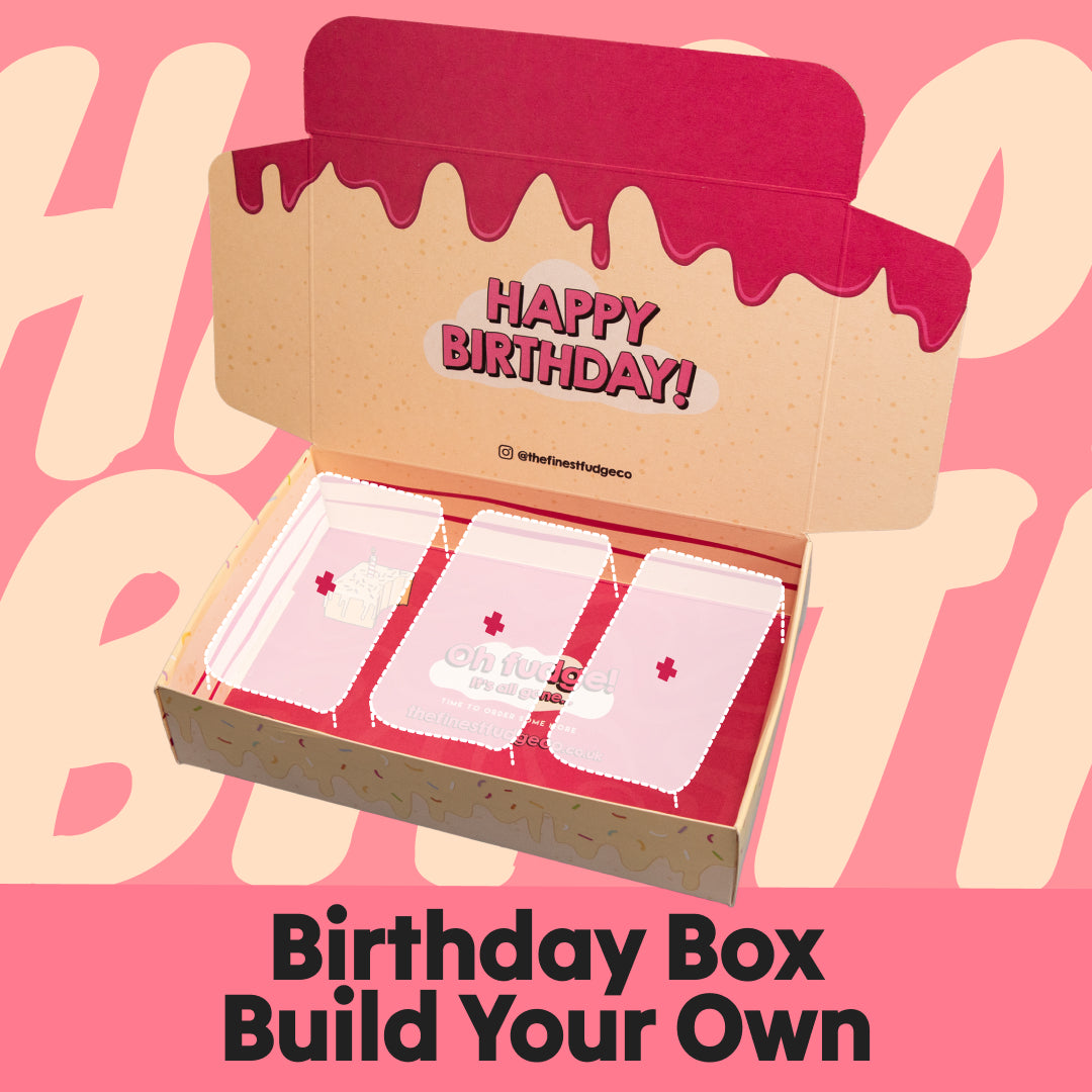 Build your own... Birthday Fudge Gift Box