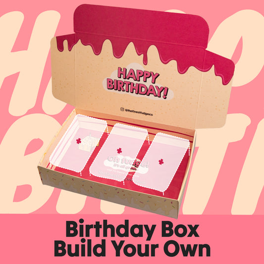 Build your own... Birthday Fudge Gift Box