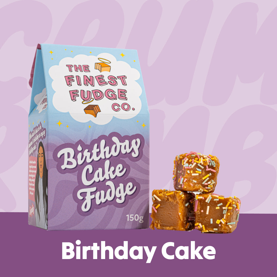 Birthday Cake Crumbly Fudge