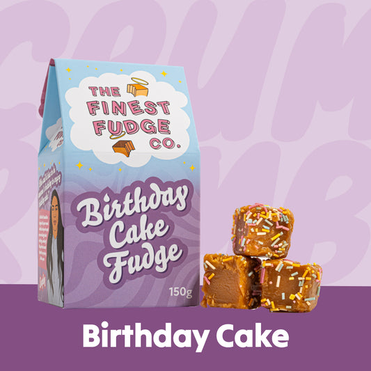 Birthday Cake Crumbly Fudge