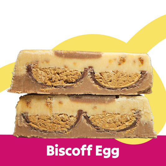 Biscoff Egg Fudge