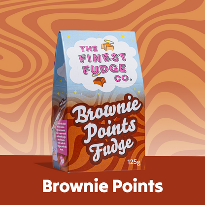 Brownie Points Crumbly Fudge