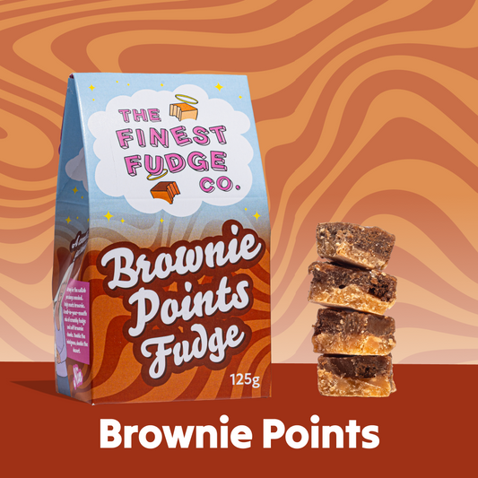 Brownie Points Crumbly Fudge