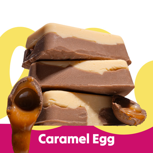 Caramel Egg Fudge