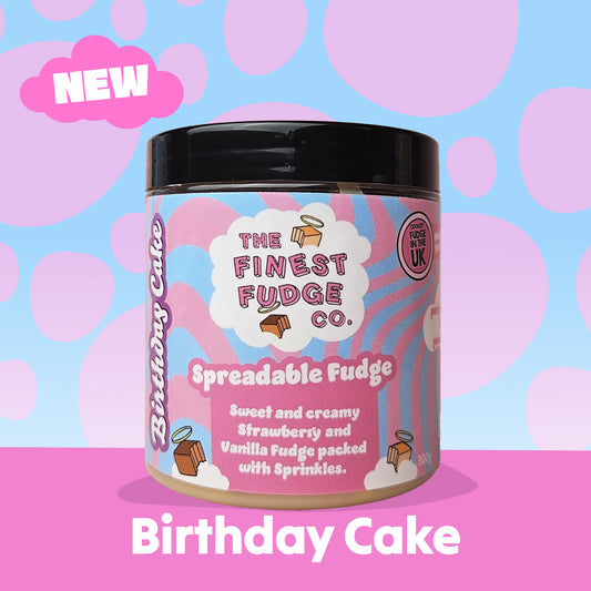 Birthday Cake Spreadable Fudge
