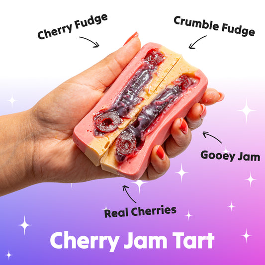 Cherry Jam Tart Fudge