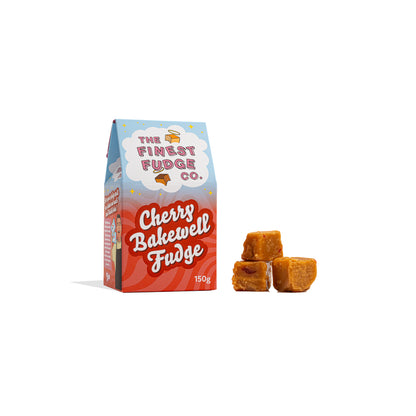 Cherry Bakewell Crumbly Fudge