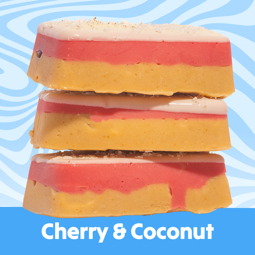 Cherry & Coconut Fudge