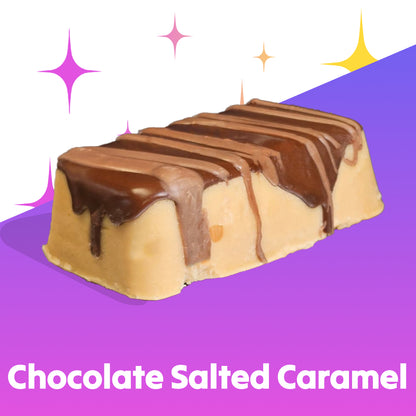 Chocolate Salted Caramel Fudge