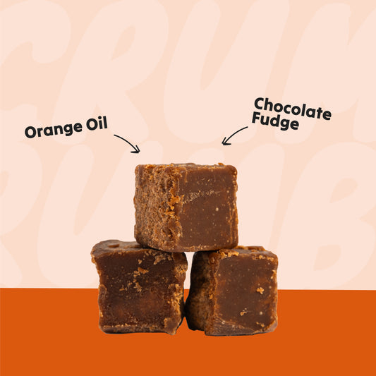 Chocolate Orange Crumbly Fudge