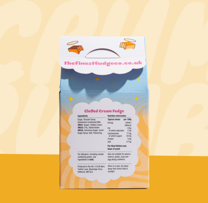 Clotted Cream Crumbly Fudge