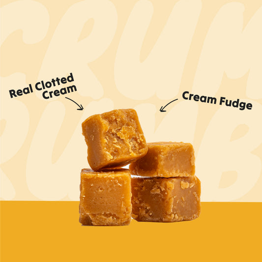 Clotted Cream Crumbly Fudge