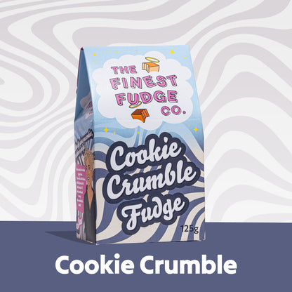 Cookie Crumble Crumbly Fudge