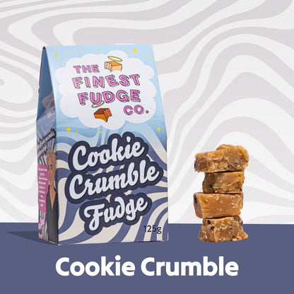 Cookie Crumble Crumbly Fudge
