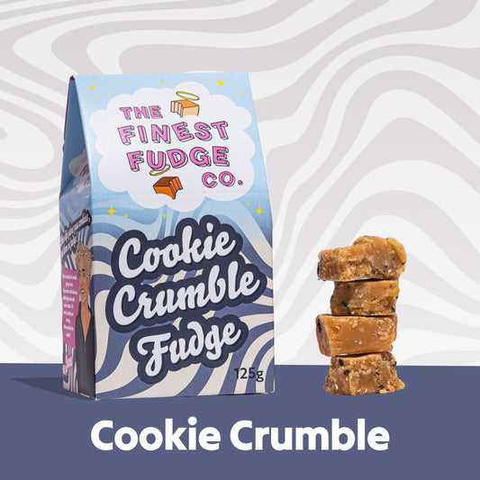 Cookie Crumble Crumbly Fudge