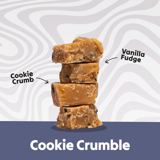 Cookie Crumble Crumbly Fudge