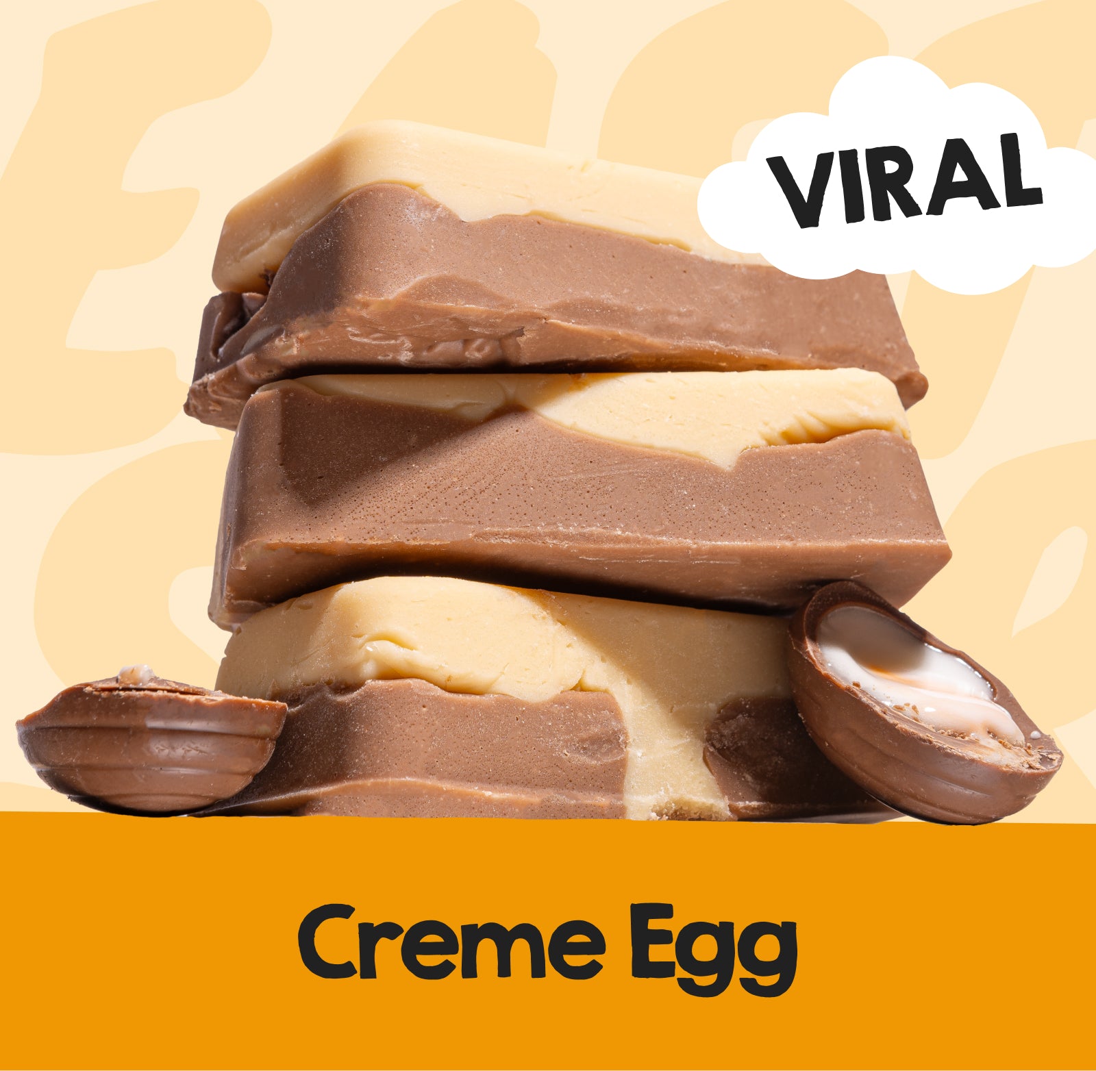 Creme Egg Fudge