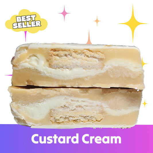 Custard Cream Fudge