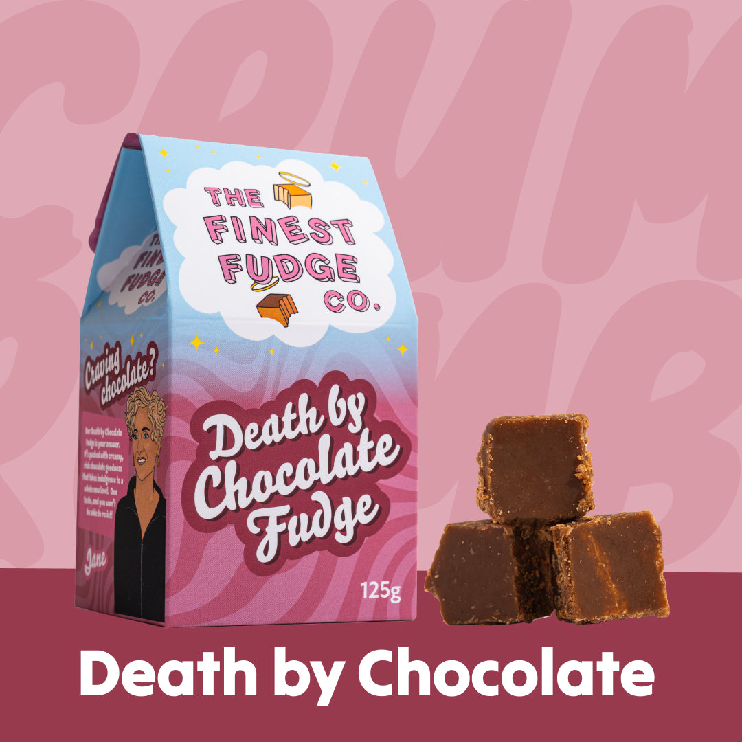 Death By Chocolate Crumbly Fudge