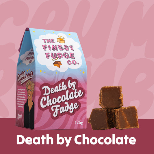 Death By Chocolate Crumbly Fudge
