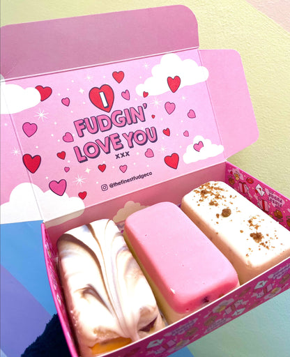 'I Fudgin' Love You' Box Design