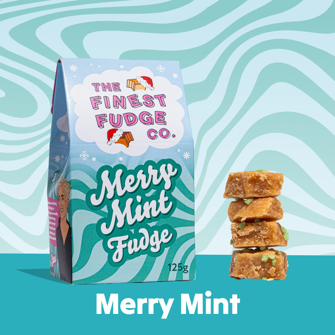 Merry Mint Crumbly Fudge
