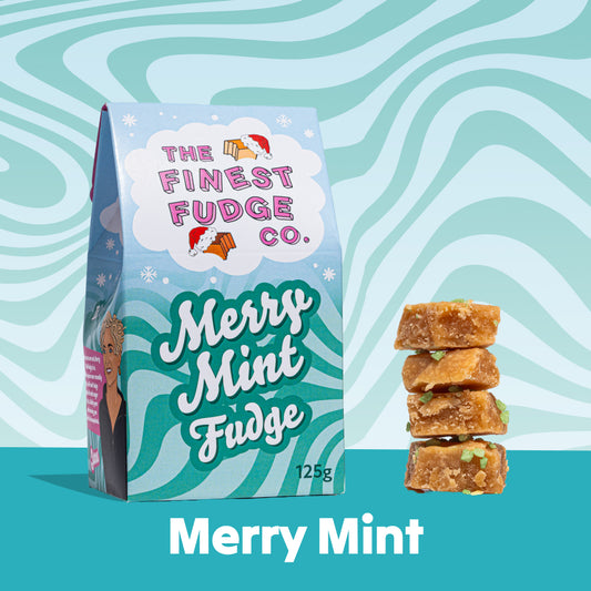 Merry Mint Crumbly Fudge