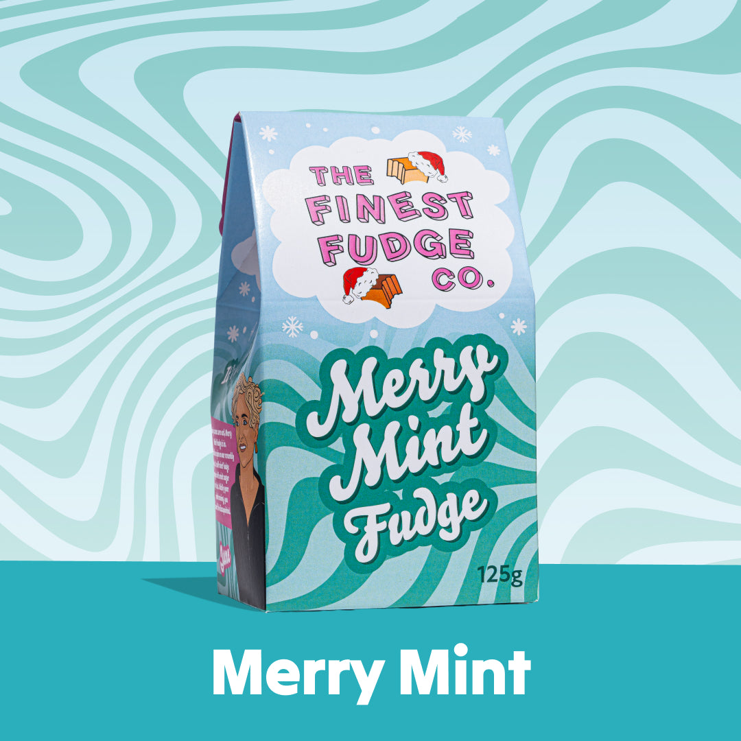 Merry Mint Crumbly Fudge