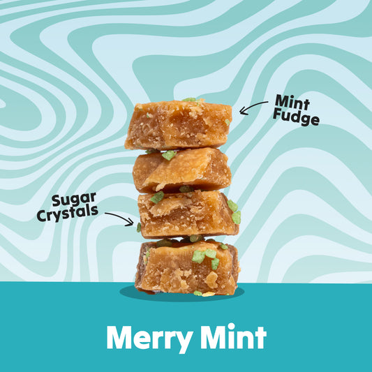 Merry Mint Crumbly Fudge