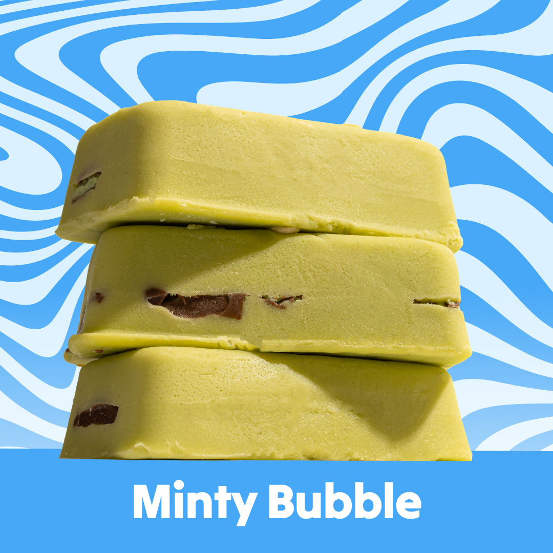 Minty Bubbles Fudge