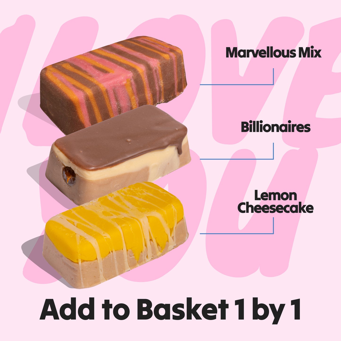 Build your own: I Fudgin' Love You Fudge Box