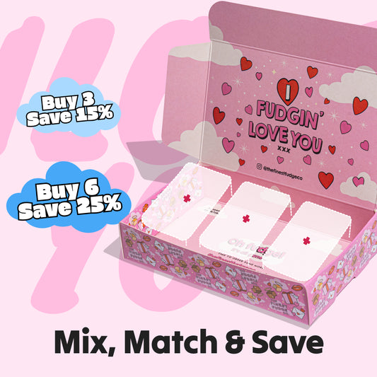 Build your own: I Fudgin' Love You Box