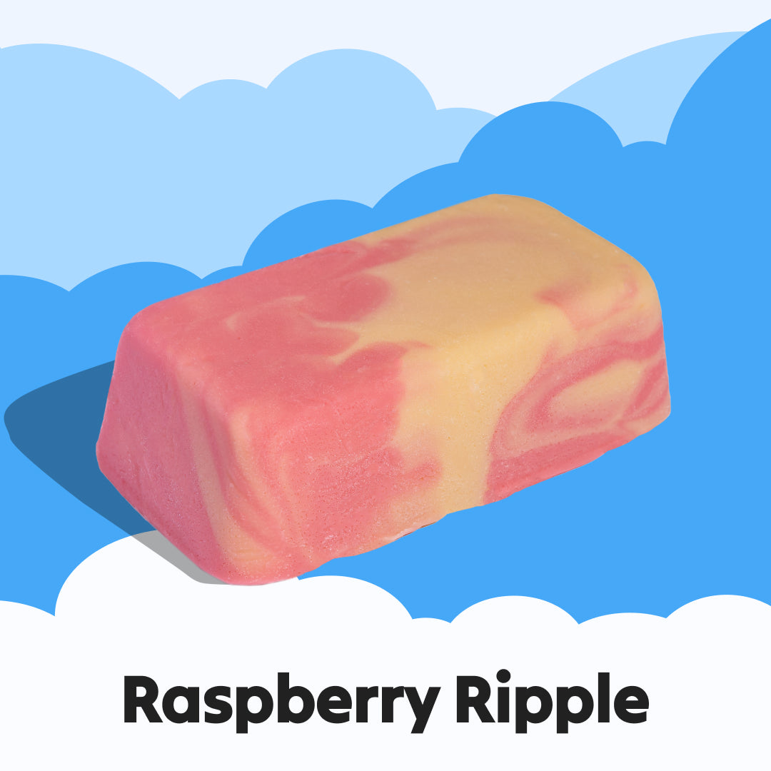 Raspberry Ripple Fudge