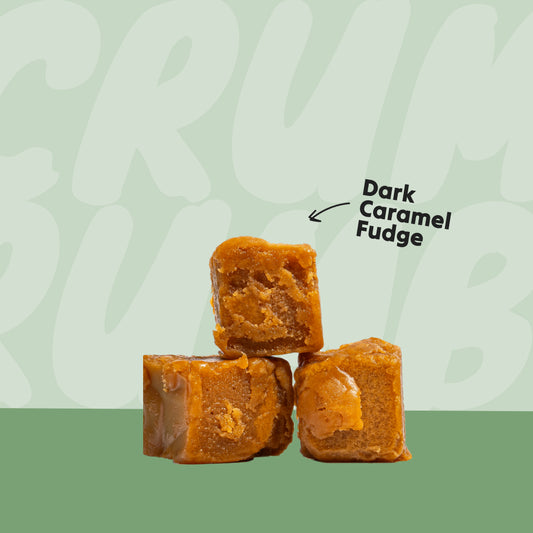 Salted Caramel Crumbly Fudge