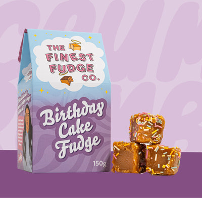 Birthday Cake Crumbly Fudge