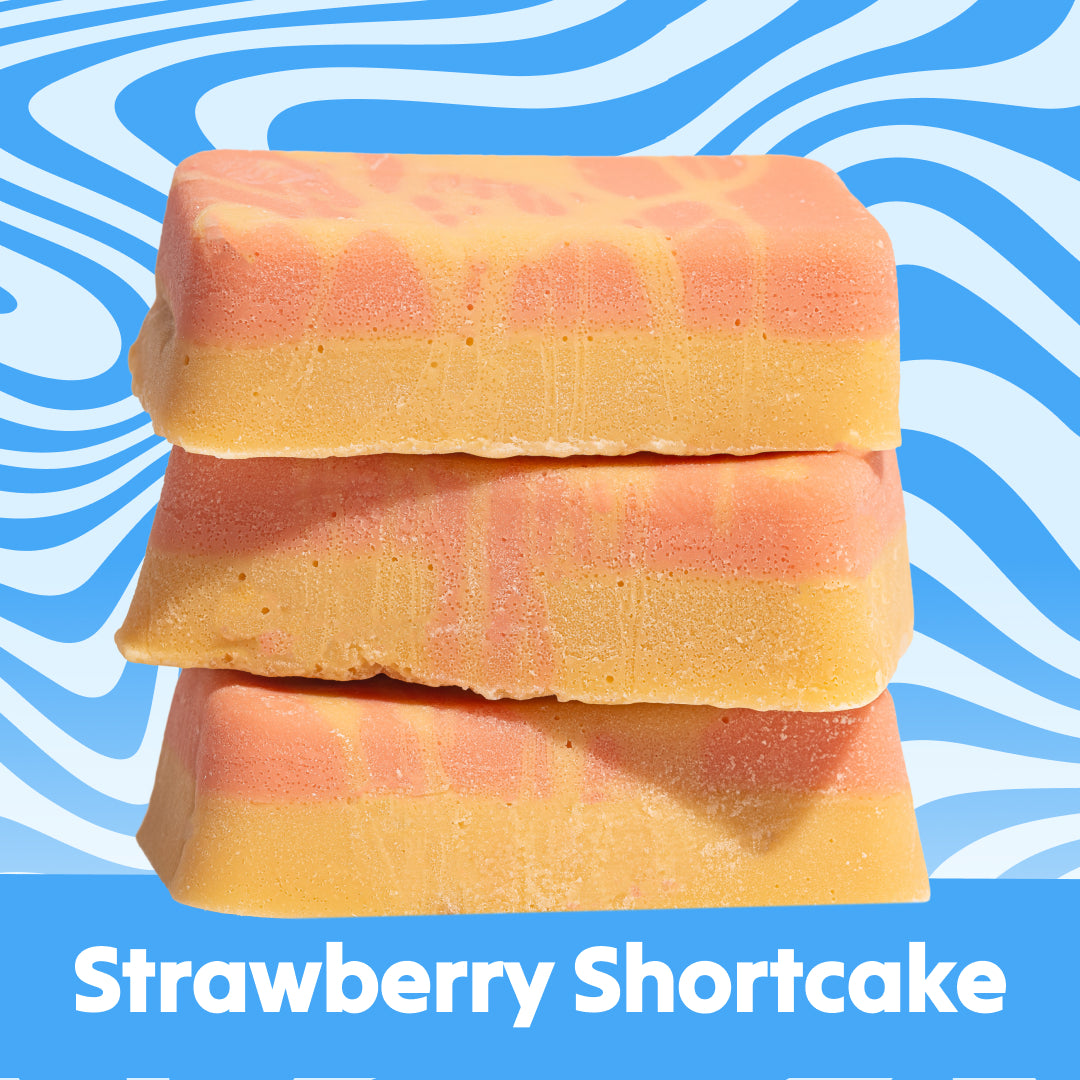 Strawberry Shortcake Fudge