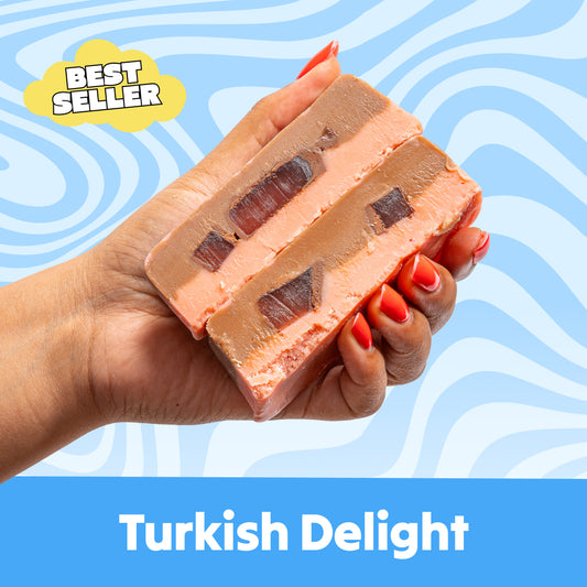 Turkish Delight Fudge