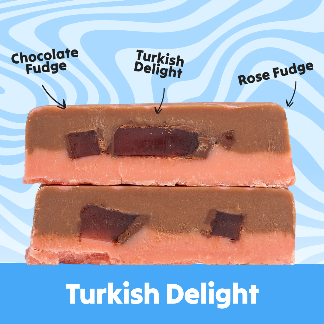 Turkish Delight Fudge