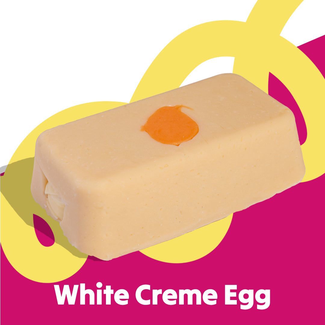 White Creme Egg Fudge