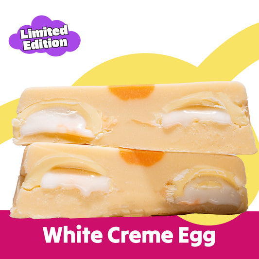 White Creme Egg Fudge