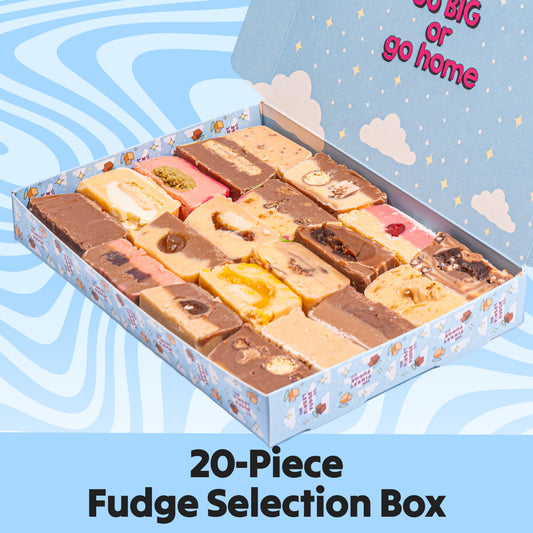 20-Piece Fudge Selection Box