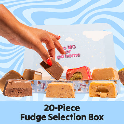 20-Piece Fudge Selection Box